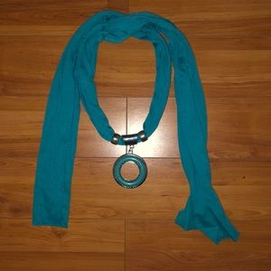 Scarf necklace
